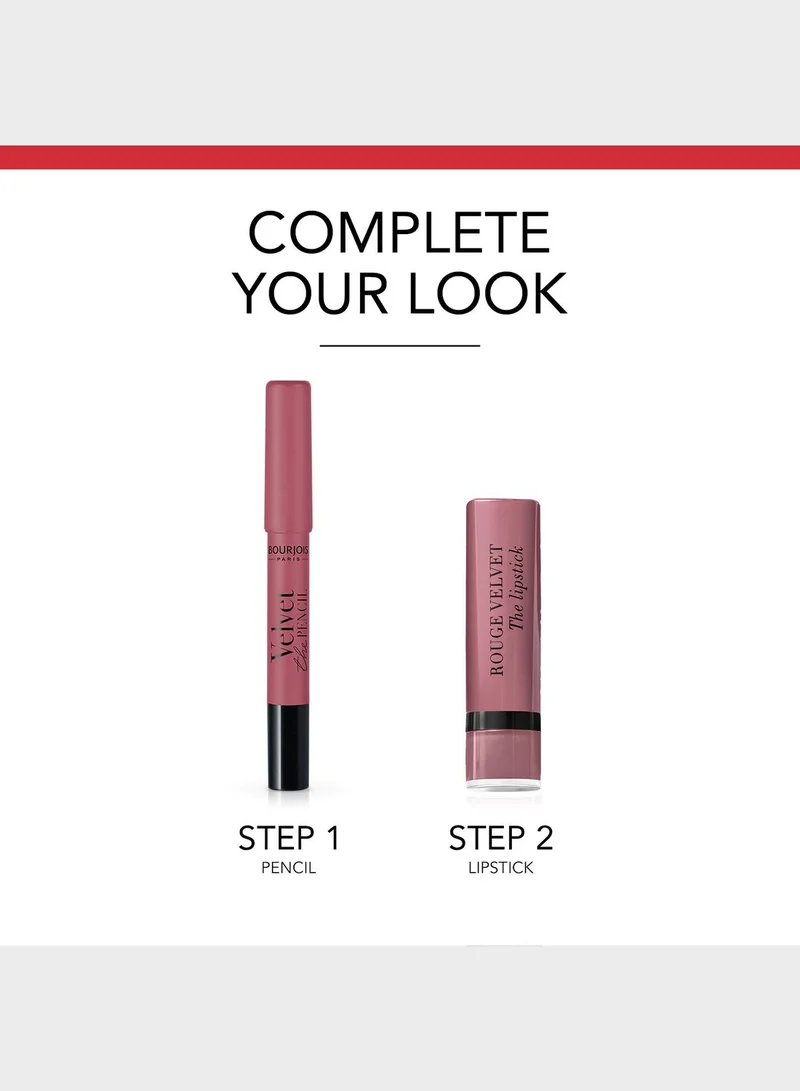 BOURJOIS PARIS Bourjois Rouge Velvet The Lipstick – 18 – Mauve-Martre, 2.4g