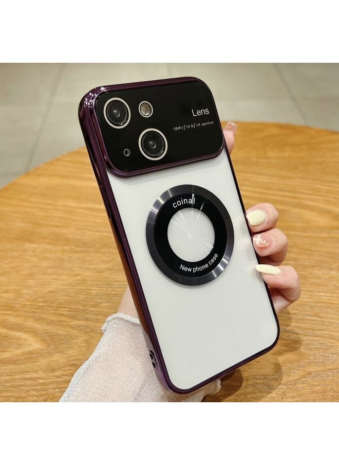 Case Cover For iPhone 14 Plus Large Window Magsafe Electroplating TPU Phone Case Purple - pzsku/ZD9CFD8063B2AEB957F9BZ/45/_/1712529059/7885c005-2aa0-4eef-b76d-8a6e72bb086f