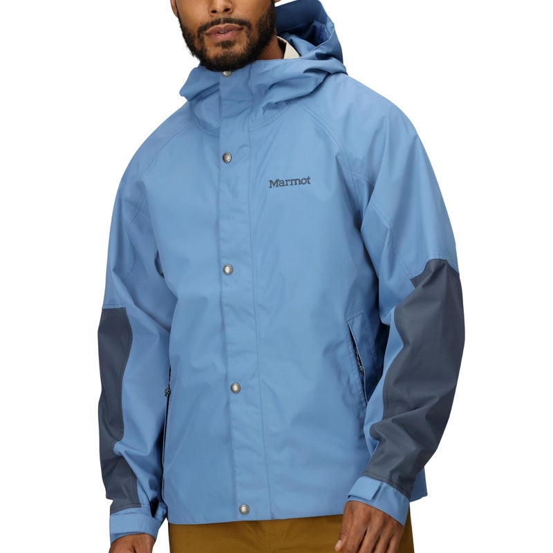 MARMOT Mens Cascade Durable Waterproof Rain Jacket Rain CloudThunderhead Large