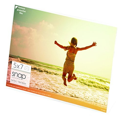 SNAP 7x5 Clear Acrylic Self Standing Frame - Image 4
