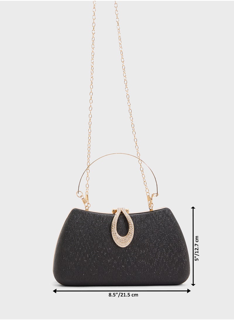 Ella Limited Edition - Ladies Sparkly Clutch Bag - Image 1