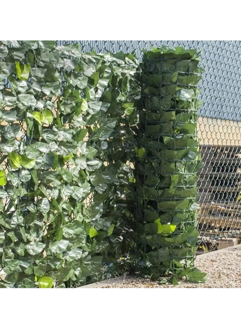 Privacy Fence – Leaf Hedge 1m x 3m Screening Panels On Roll Privacy Garden Fence - Image 2