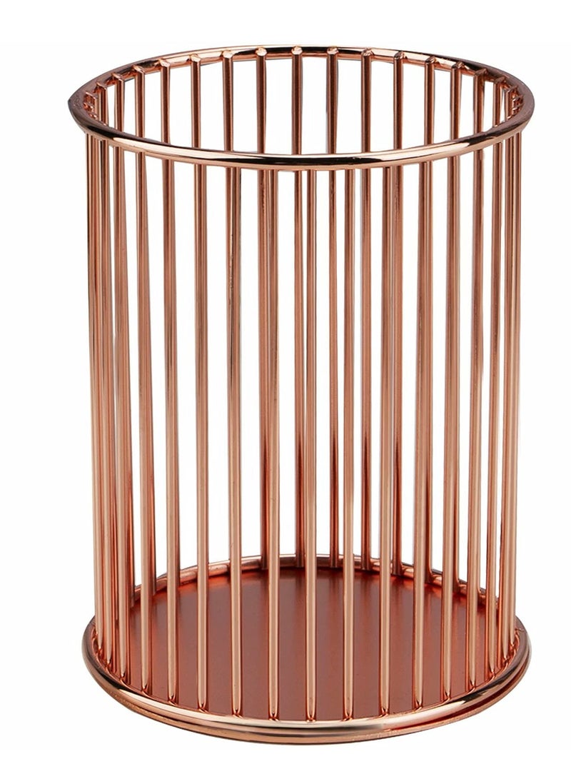 Zikra حامل أقلام، حوامل أقلام رصاص، كوب فرش مكياج، 2 قطعة حامل كوب فرش مكياج منظم، منظم لطيف للمكتب المنزلي، أدوات مكتبية - Image 1