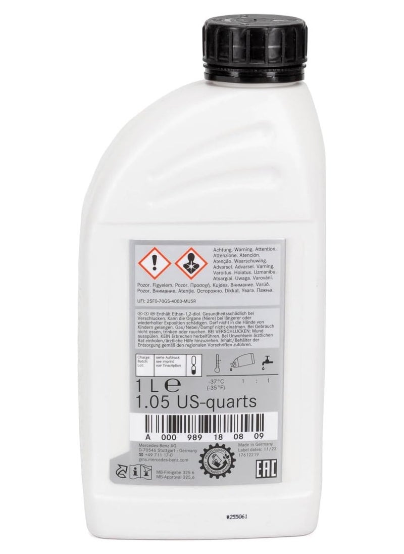 Mercedes-Benz - Genuine Mercedes-Benz Anti-Freeze Coolant RED - 1L - Image 1