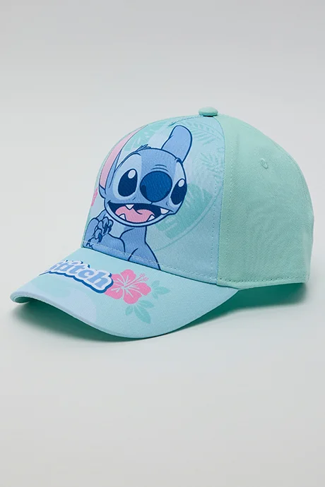R&b Stitch Print Baseball Cap