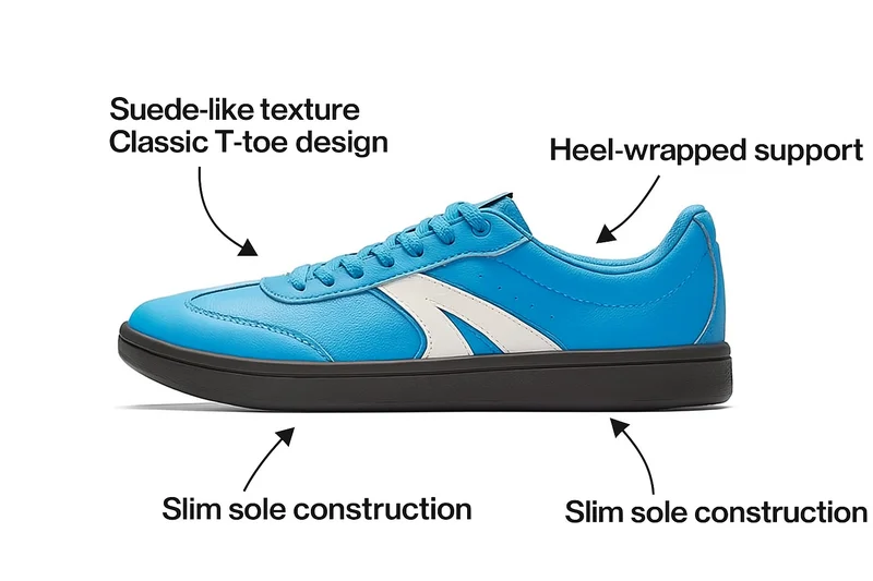 ANTA TT Berlin Classic German Trainer | Lightweight Soft Sole Retro Sneakers