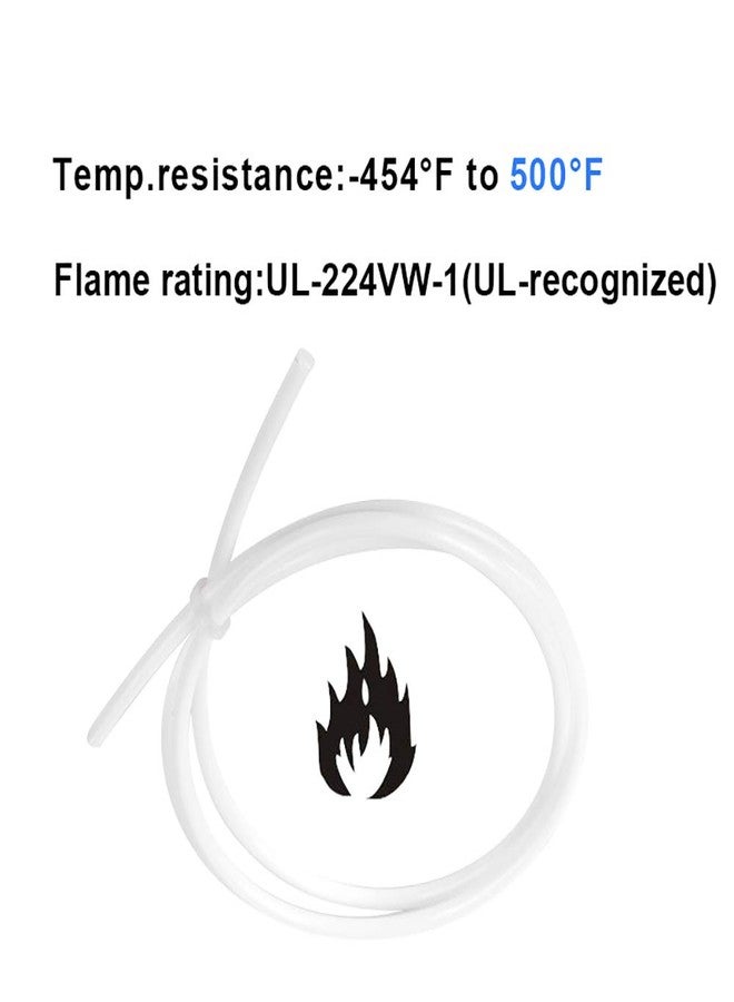 Feelers PTFE Teflon Tubing, 2mm ID x 4mm OD, 1M, White, 23g, for 1.75mm Filament, 3D Printer - Image 3
