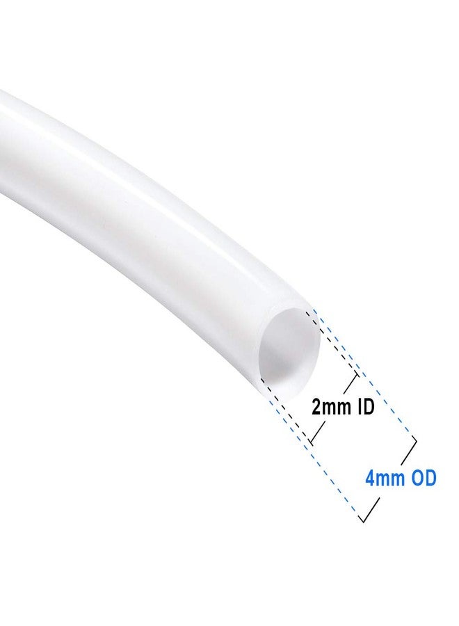 Feelers PTFE Teflon Tubing, 2mm ID x 4mm OD, 1M, White, 23g, for 1.75mm Filament, 3D Printer - Image 2
