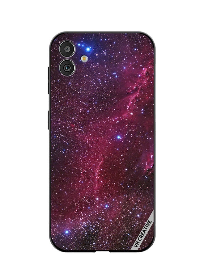 VR CREATIVE Protective Case Cover For Samsung Galaxy F14 Galaxy Stars Space Design Multicolour - Image 1