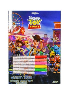 Disney Disney Toy Story Coloring Activity Book And Markers Set Includes ...