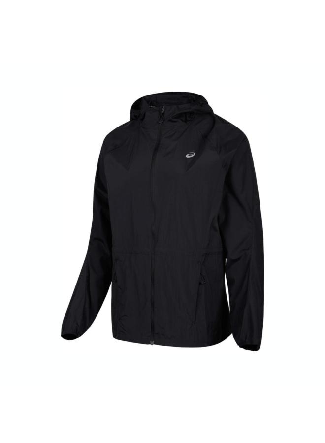 asics Women's Sports Training Running Hooded Jacket - Image 2