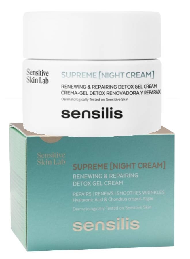 Sensilis Supreme Detox Night Cream 50ml - Image 1