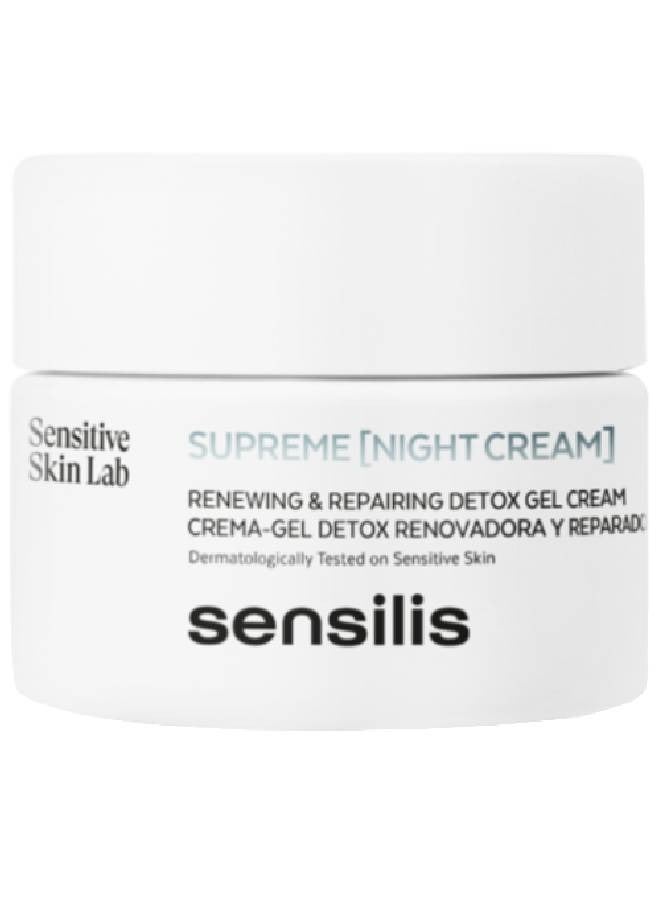 Sensilis Supreme Detox Night Cream 50ml - Image 2
