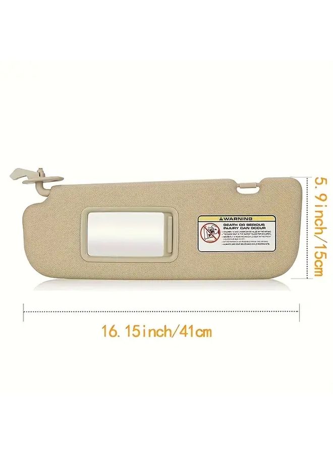 Suitable For Hyundai Elantra 2011 2015 Sun Visor Right Side Gray UV Protection Vehicle Interior Accessories Secure Closure - Image 2