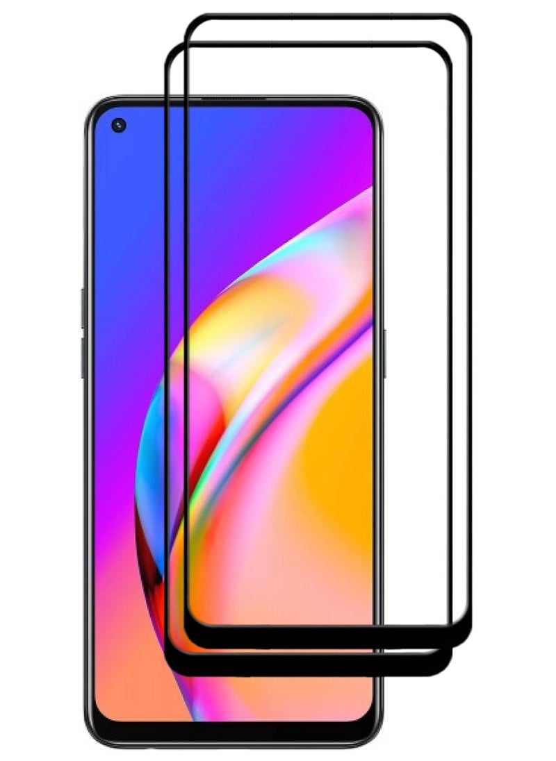 ACLIX 2 Pieces Antistatic ESD Dustproof Premium Quality High Definition Tempered Glass Screen Protector Designed For Oppo A94 - Image 1