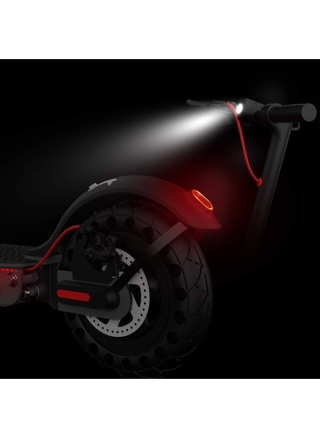 HIBOY - S2 Electric Scooter - 21.5cm-Solid-Tires - Up to 27 KM Long-Range,30 KM/H Portable Folding Commuting Scooter for Adults with Double Braking System and App (S2) - Image 1