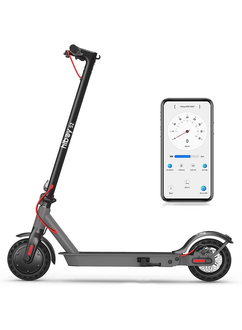 HIBOY S2 folding electric scooter || Range 27 KMs|| Top Speed 30 KM/H || for adults || with double braking system & App  - Image 1