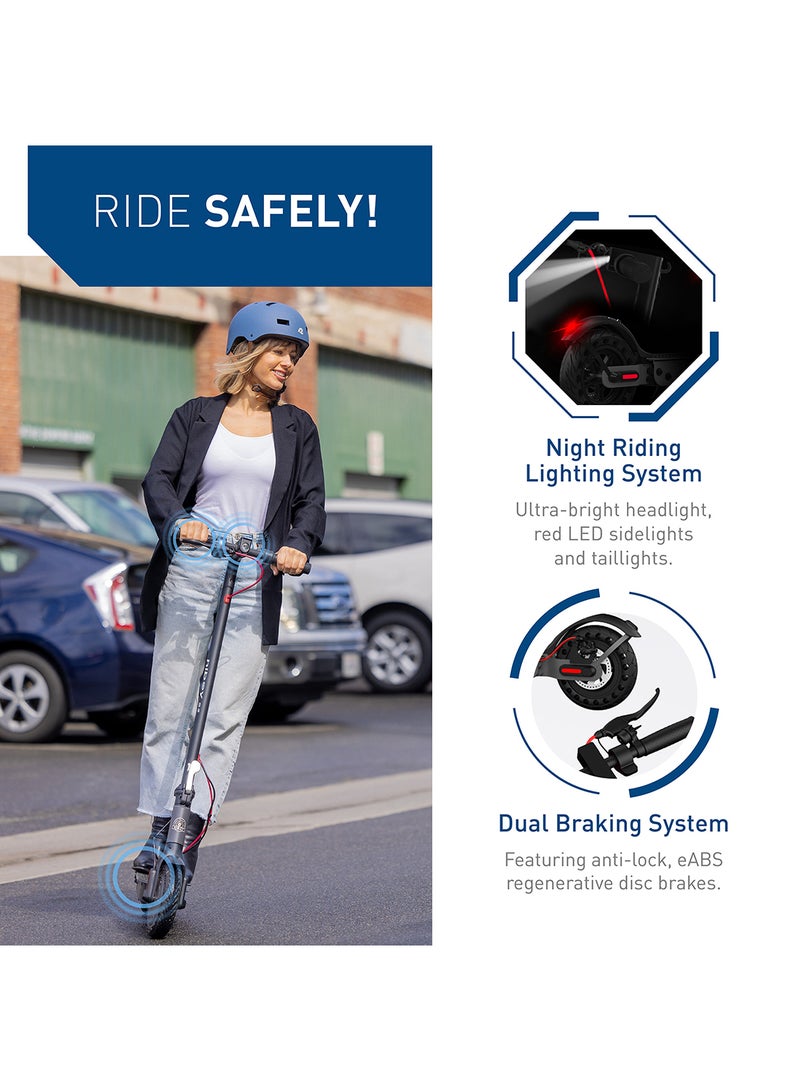 HIBOY S2 folding electric scooter || Range 27 KMs|| Top Speed 30 KM/H || for adults || with double braking system & App  - Image 3