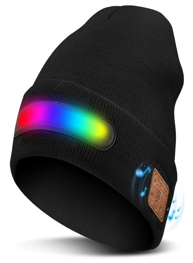 Maraiss Bluetooth Beanie Hats, Gifts Ideas for Men Women Mom Dad Wife Husband Boyfriend Valentine Birthday Black - Image 1