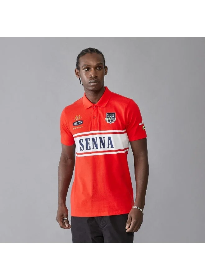 AS FW MENS LEGACY PATCHWORK POLO