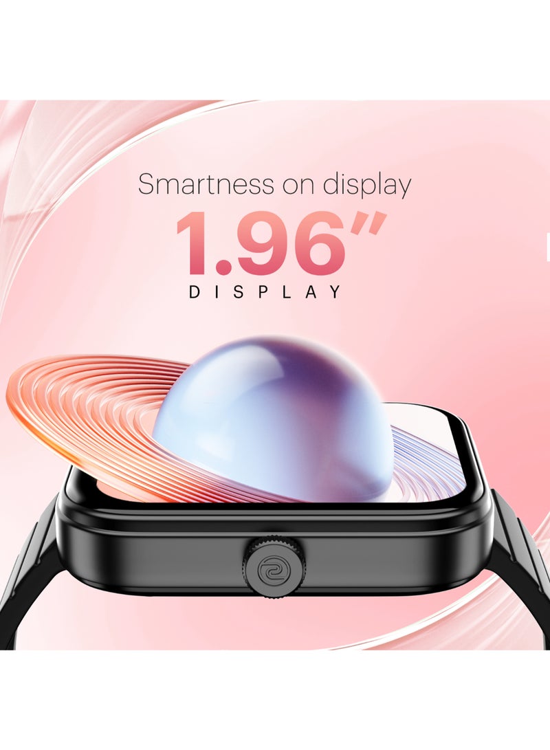 Noise Colorfit Pulse 3 With 1.96" Biggest Display Bluetooth Calling Smart Watch, Premium Build, Auto Sport Detection & 170+ Watch Faces Smartwatch For Men & Women Vintage Brown - Image 2