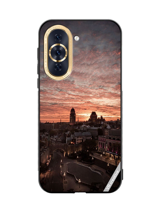 VR CREATIVE Protective Case Cover For Huawei Nova 10 Quebec City Design Multicolour - Image 1
