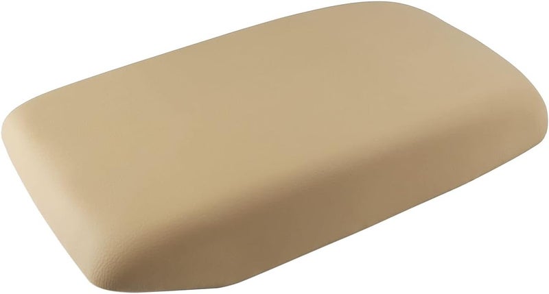 VANJING Leather Center Console Armrest Lid Kit for Toyota Highlander 2008-2014 - Beige - Image 1