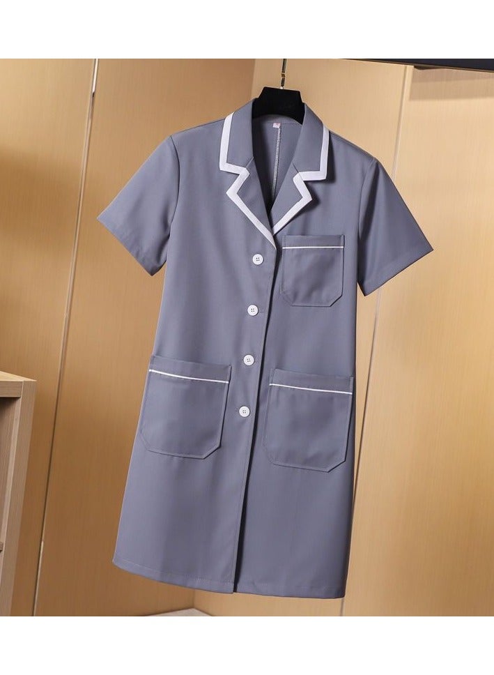 KUYING Summer Style Lab Coat For Door-To-Door Medical Work Clothes - Image 1