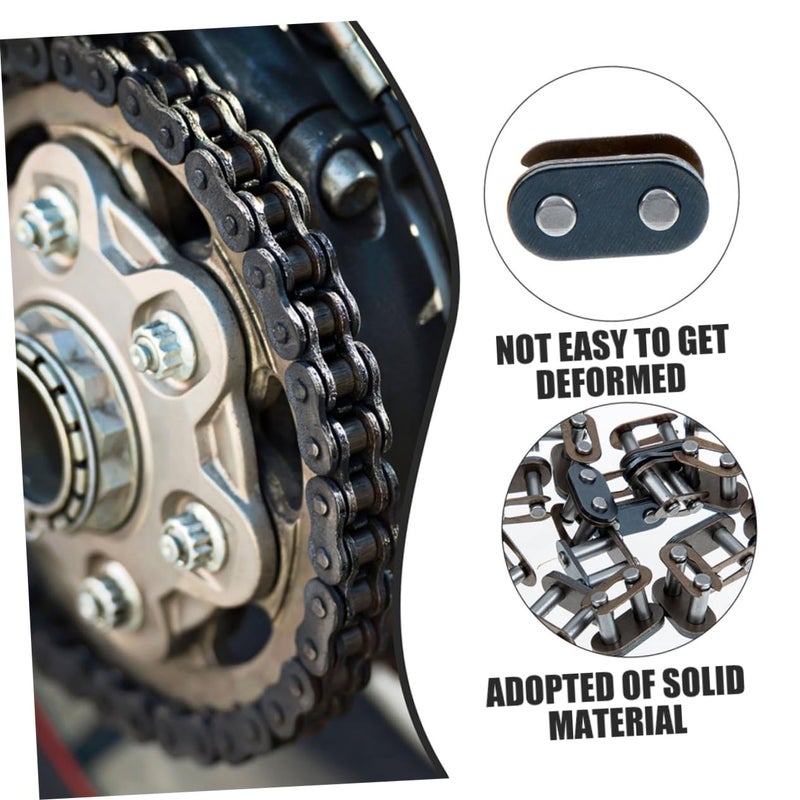 Roller Chain Connecting Link Master Link Kit For Motorcycle ATV Dirt Bike - Image 5