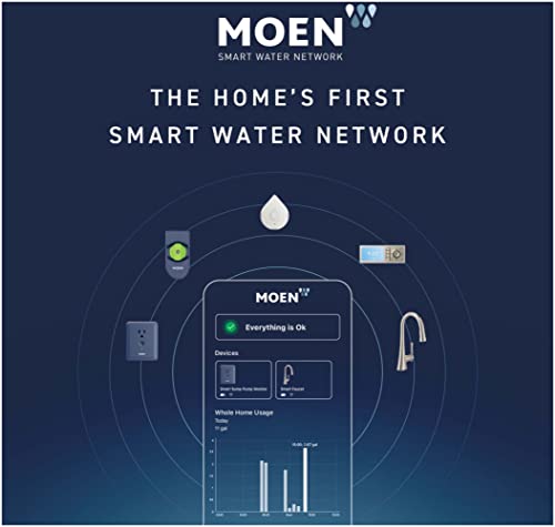 Moen 920-006 Flo 6-Foot Leak Sensing Cable Add On Accessory, For Use with Moen Flo Smart Leak Detector 920-004 (Sold Separately), White - Image 4