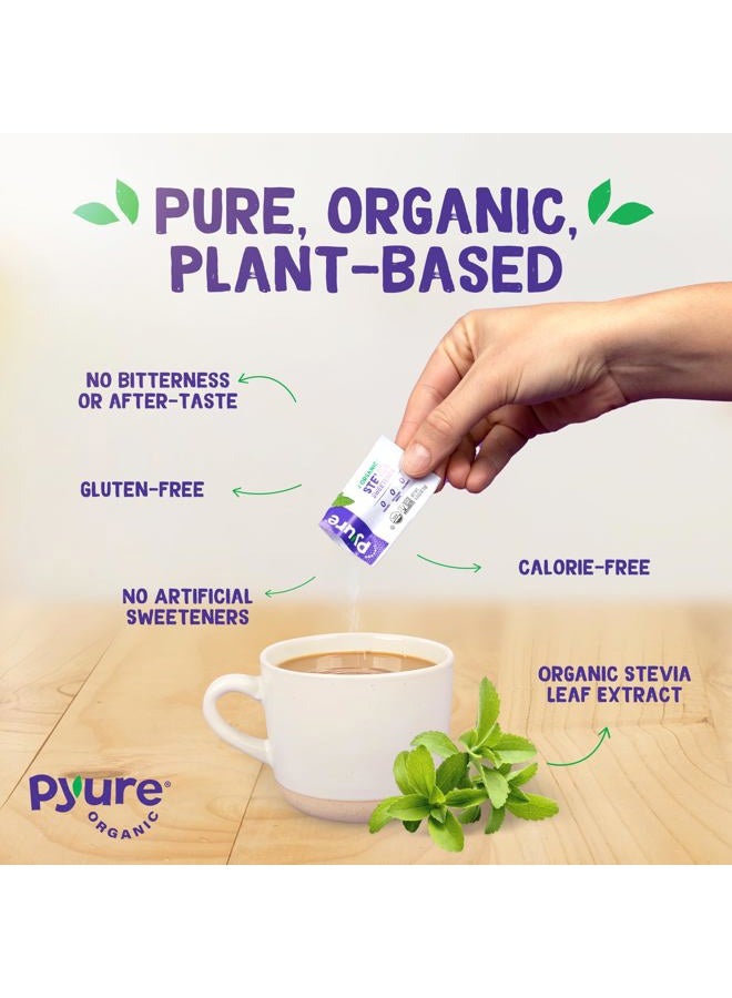 Pyure Organic, Stevia Sweetener, Natural Stevia Packets, 80 Packets Count, Granulated Sugar Substitute, Diet Friendly, Stevia Sachets 80 Count - Image 4