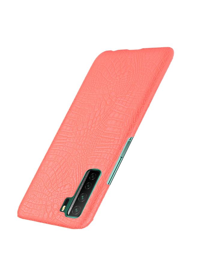 زبون جراب لهاتف Huawei P40 LITE 5G/Nova 7 SE مقاوم للصدمات مصنوع من جلد التمساح PC + PU - Image 3