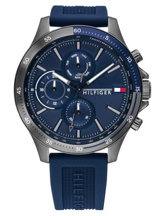 TOMMY HILFIGERMen’s Round Shape Silicone Strap Analog Wrist Watch 46 mm – Blue – 1791721 - pzsku/ZD9D181EB16ECC5808BF4Z/45/_/1724342979/c858e8eb-5a17-4110-b60c-d226c076a480