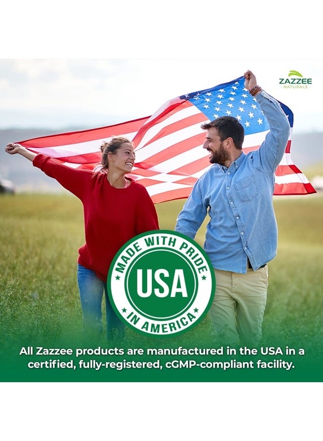 Zazzee Blueberry 10:1 Extract, 5000 mg Strength, 4 Month Supply, 120 Vegan Capsules, Whole Fruit, Potent 10:1 Extract, Vegan, All-Natural and Non-GMO, Made in The USA - Image 4