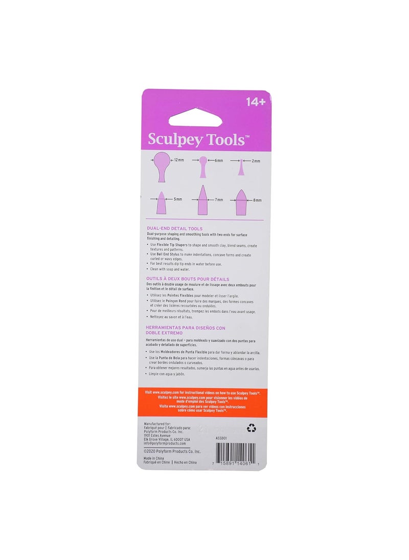 Sculpey - Polyform Sculpey Style and Detail Tools 3Pack - Image 1
