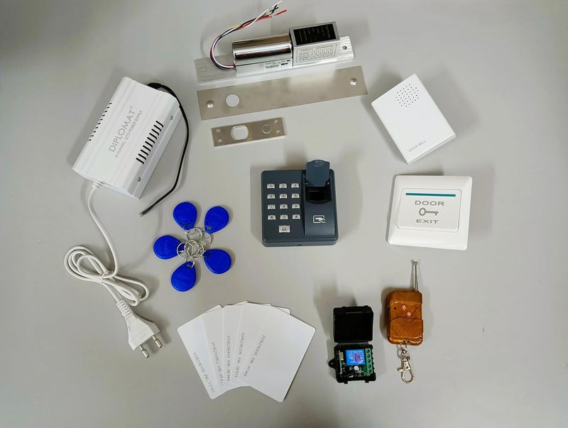 NAVKAR SYSTEMS NAVKAR SYSTEMS Biometric Access Control with Drop Bolt Lock  - Image 2
