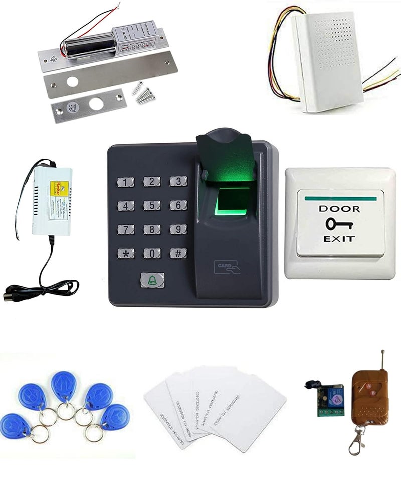 NAVKAR SYSTEMS NAVKAR SYSTEMS Biometric Access Control with Drop Bolt Lock  - Image 1