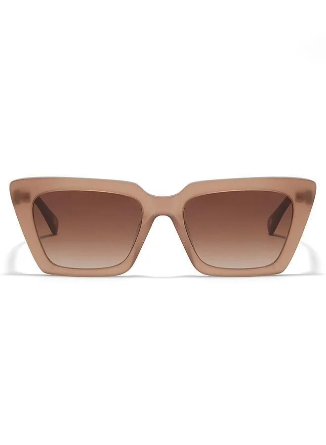 30Sundays 30SUNDAYS EMBER,Women Sunglasses, Cat Eye Sunglasses, UV Protection: UV400 (Beige,Brown)