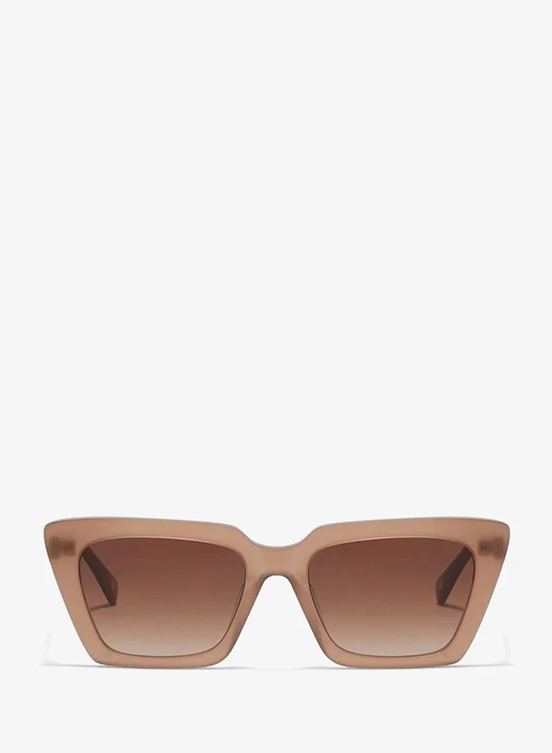 30sundays 30SUNDAYS EMBER,Women Sunglasses, Cat Eye Sunglasses, UV Protection: UV400 (Beige,Brown)