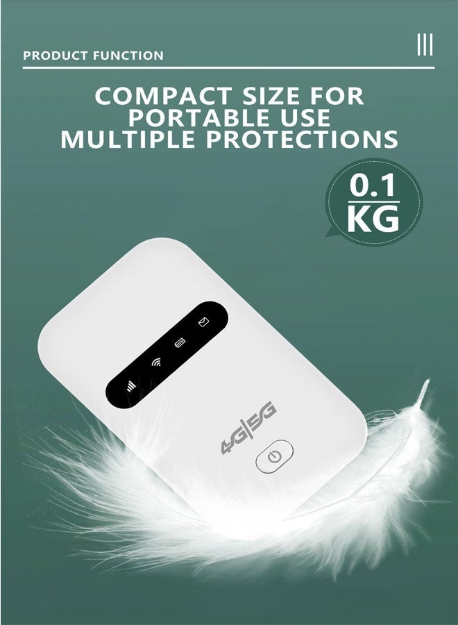4g portable WiFi, LTE mobile car router pocket wifi high-speed portable Asian travel router - Image 4