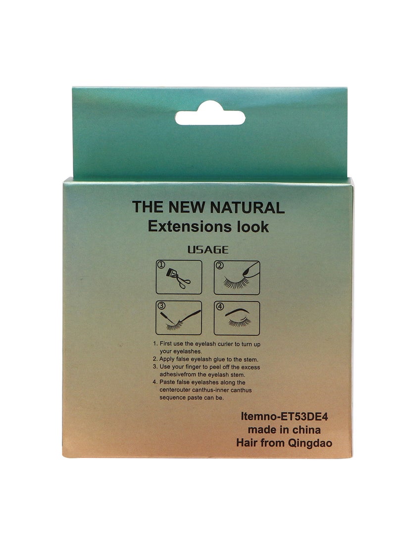 Everytime53 Women's 4 Pair Natural Look Eye Lashes - F01 - Image 3
