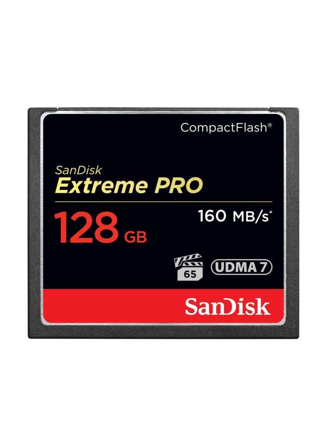sandisk Extreme PRO CF 160MB/s 128 GB VPG 65, UDMA 7 128 GB Read Speed 160 MBps SDCFXPS-128G-X46 - Image 1