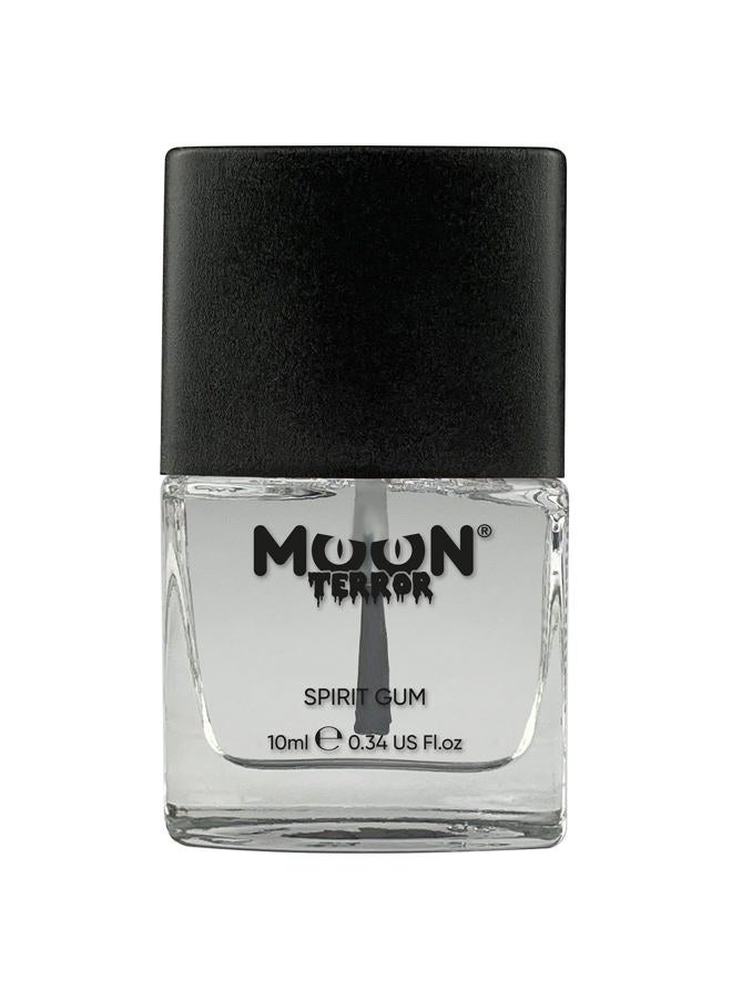 Moon Terror Pro FX Spirit Gum - 0.47fl oz - SFX Make up for Halloween, Glue Adhesive Fix, Body Glue for Prosthetics Glitter Jewels Hair Wigs Special Effects Make up - Image 1