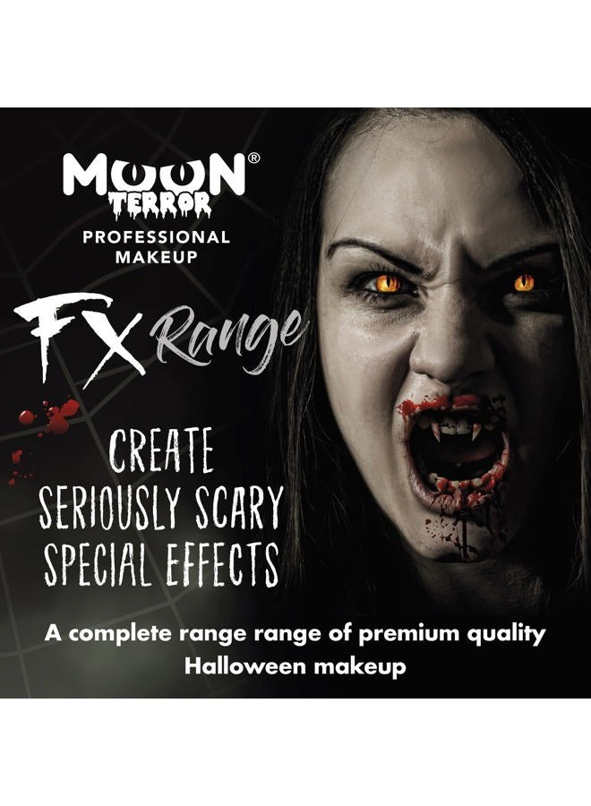 Moon Terror Pro FX Spirit Gum - 0.47fl oz - SFX Make up for Halloween, Glue Adhesive Fix, Body Glue for Prosthetics Glitter Jewels Hair Wigs Special Effects Make up - Image 5