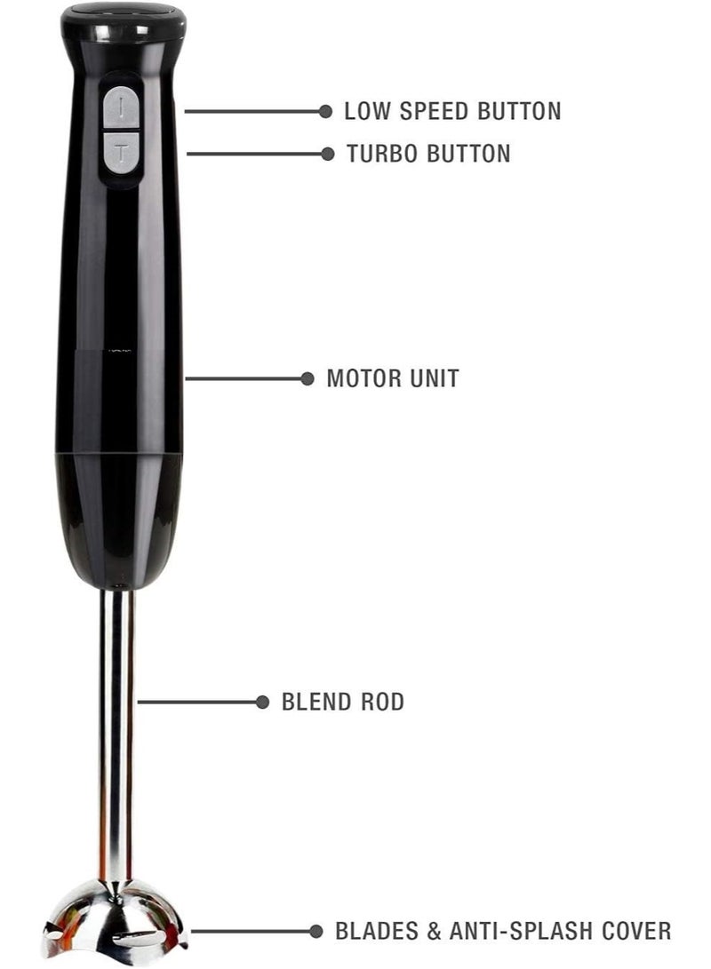 مايكروبلس خلاط يدوي كهربائي قابل للفصل 400 واط من PS-4810 - Image 4