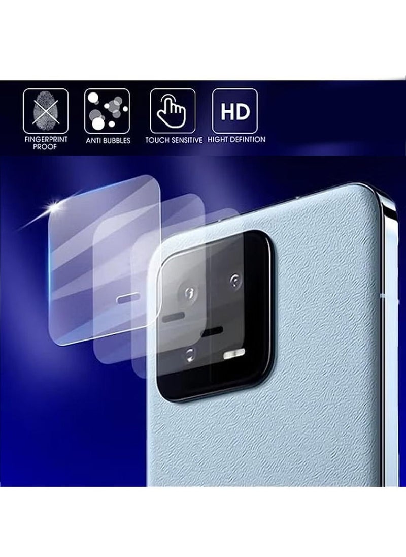 Camera Lens Protector Compatible with Xiaomi 13 5G Camera Screen Protector,9H Scratch-Proof Explosion-Proof Anti-scratch Tempered Glass Camera Lens Protective Film  - Image 3