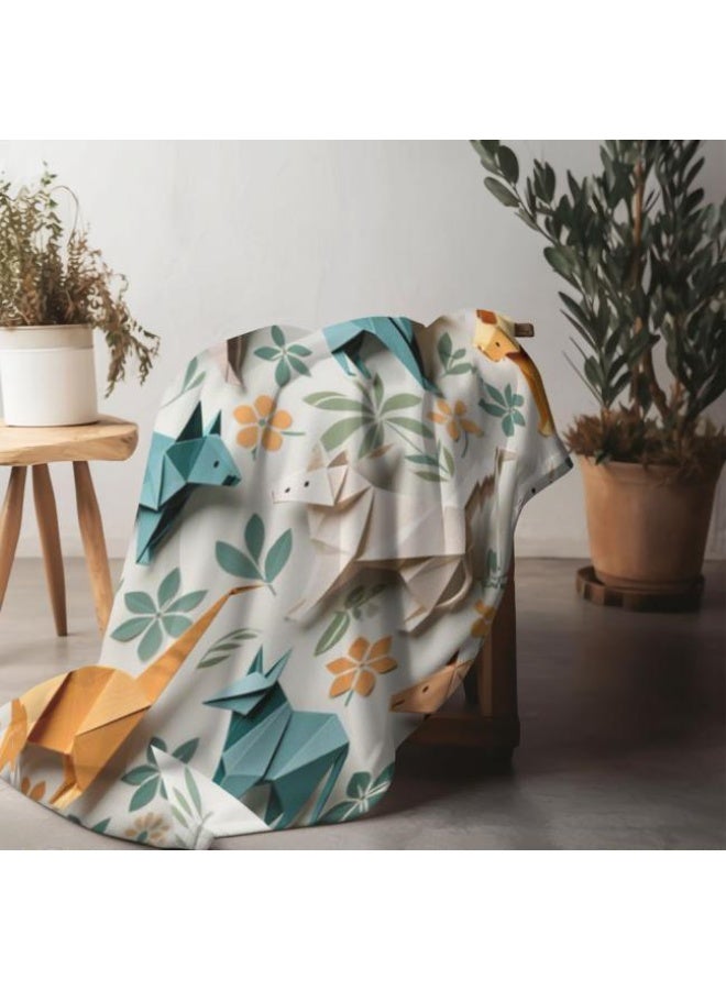 عام بطانية رقيقة من الفانيلا (حرارة ومريحة، ومناسبة للنوم واستخدام اللعبة والغبار والرمل) 150 سم * 200 سم - 219 - Image 1