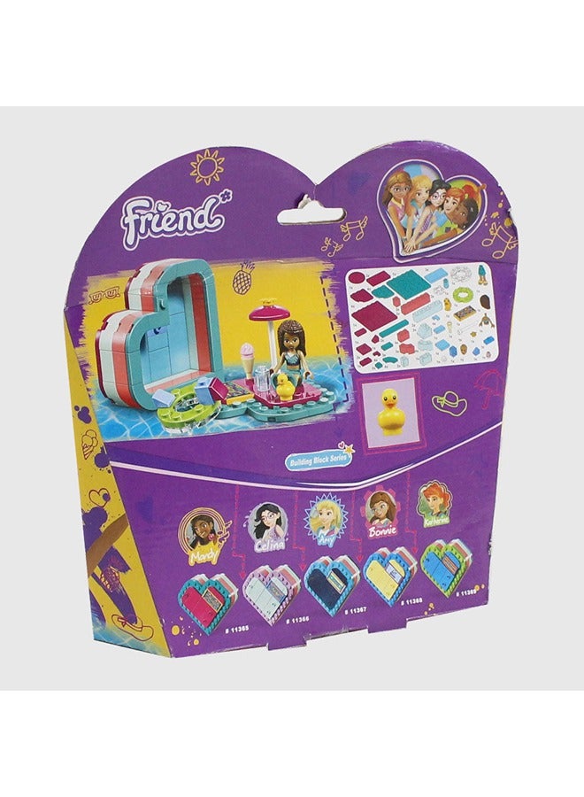 milano Lari Friends Andrea's Summer Heart Box - 86 Pieces  - Image 3