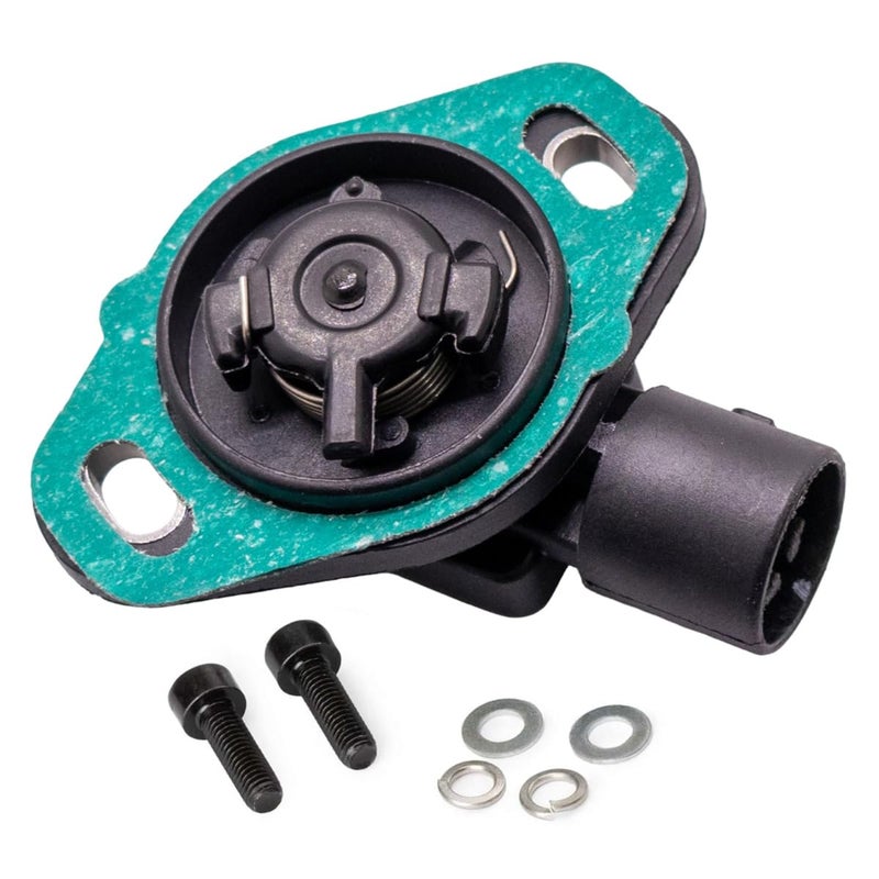 Capshat 911753 TPS Throttle Position Sensor Accelerator Switch Fits for Acura Integra Honda Accord Civic CRX Prelude CRV Replace 16400P06A11 911753 16400P06A11 - Image 3