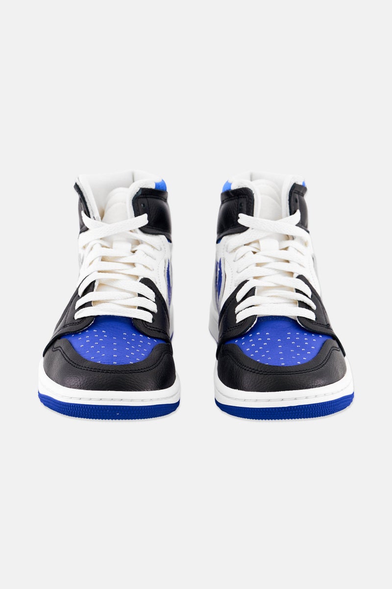 Nike Women Jordan 1 High Cut Lace Up Basketball Shoes, Multicolor - Image 3